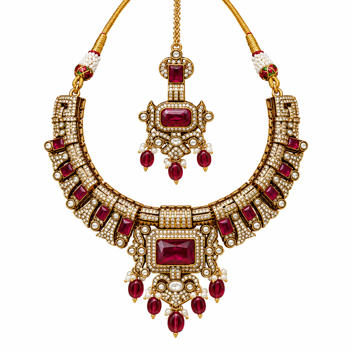 Rani Crimson Set