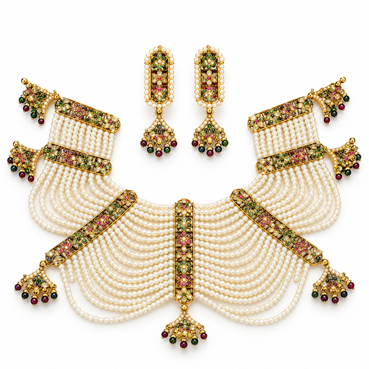 Nafia Jadau Set