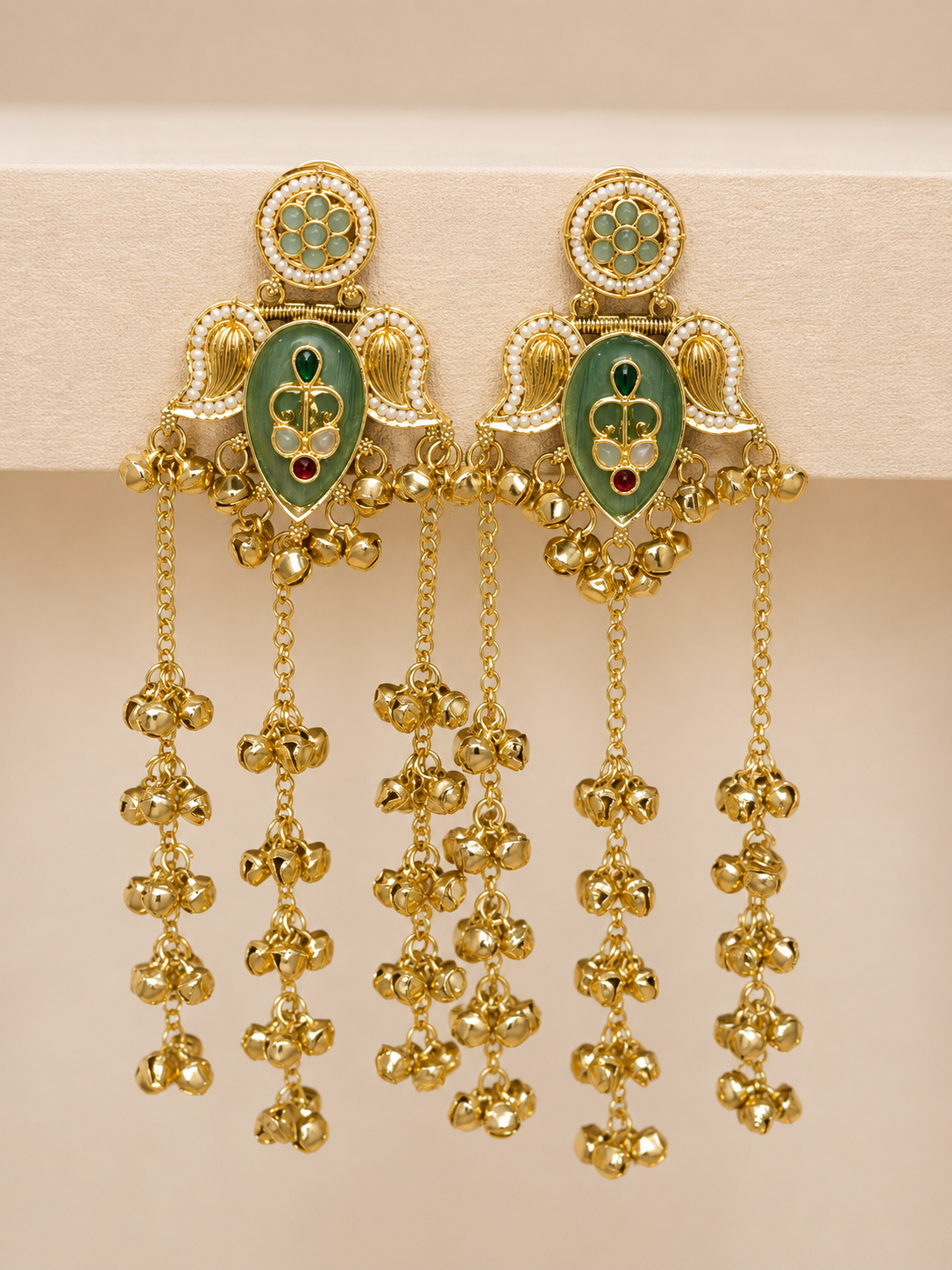 Rajsi Ghungroo Earrings