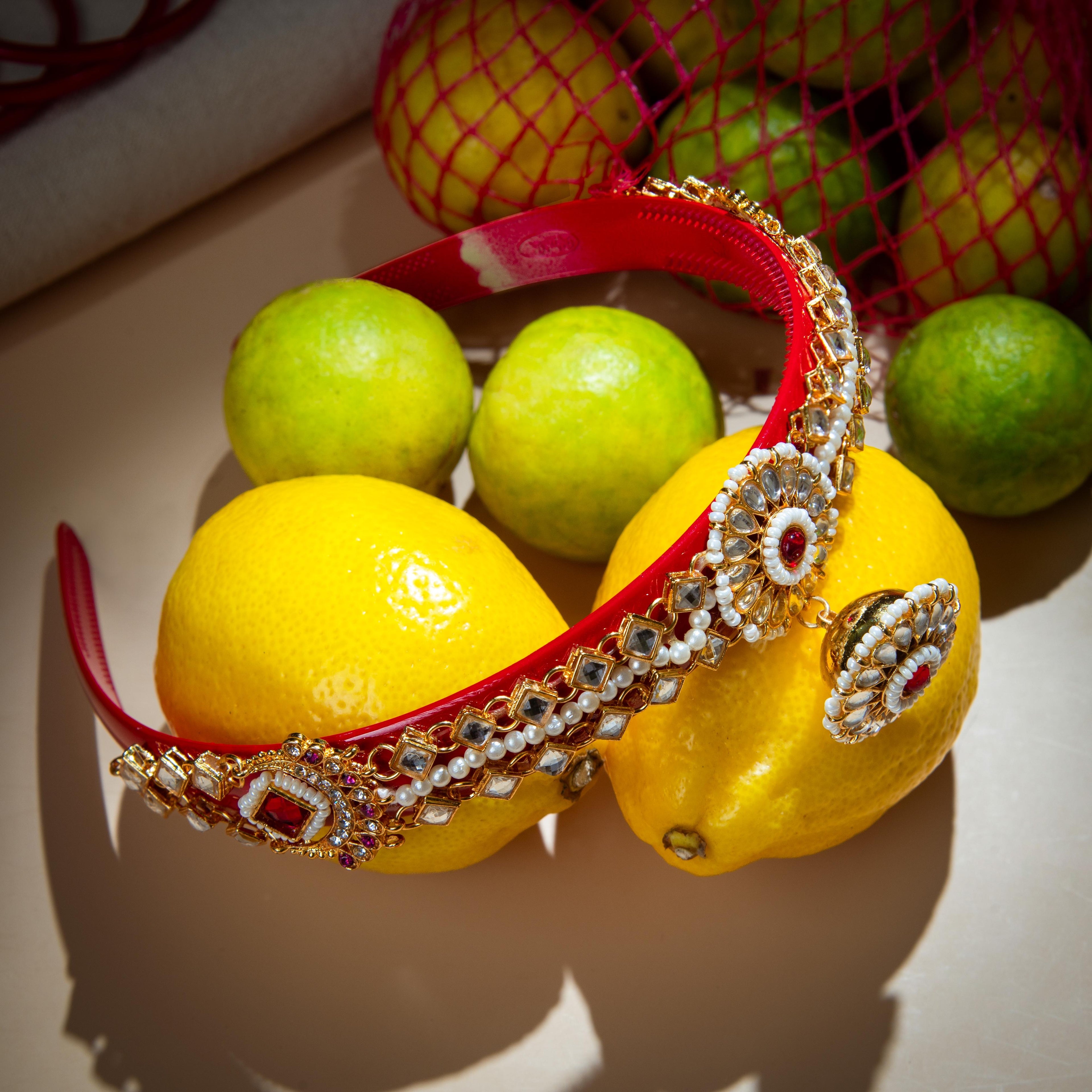 Surkh Maharani Headband