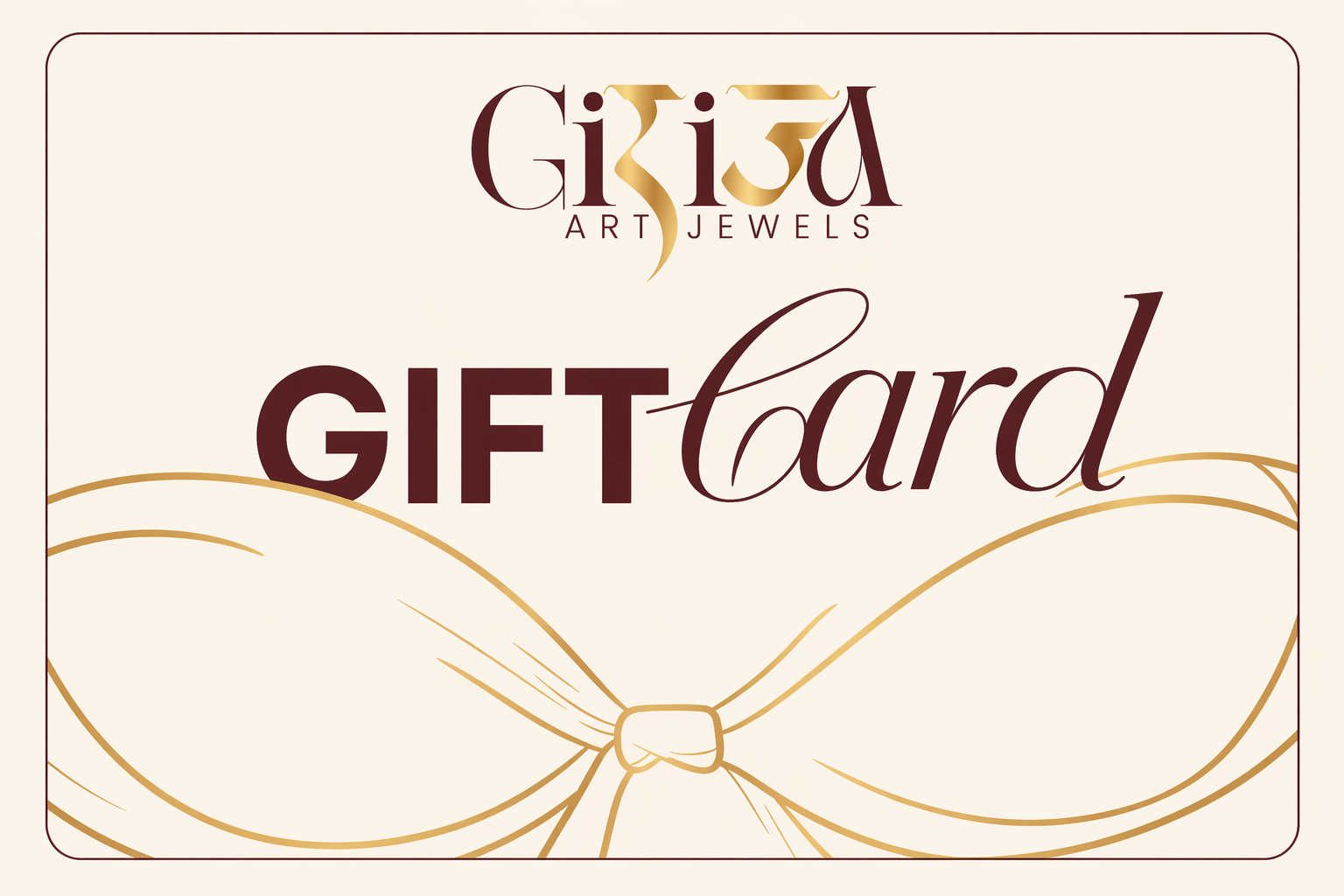 Girija Art Jewels Gift Card